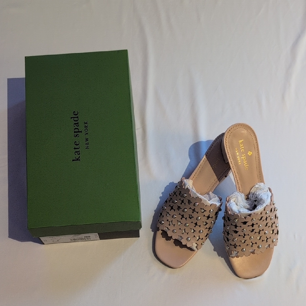 Kate Spade Mules with Cutout Design
